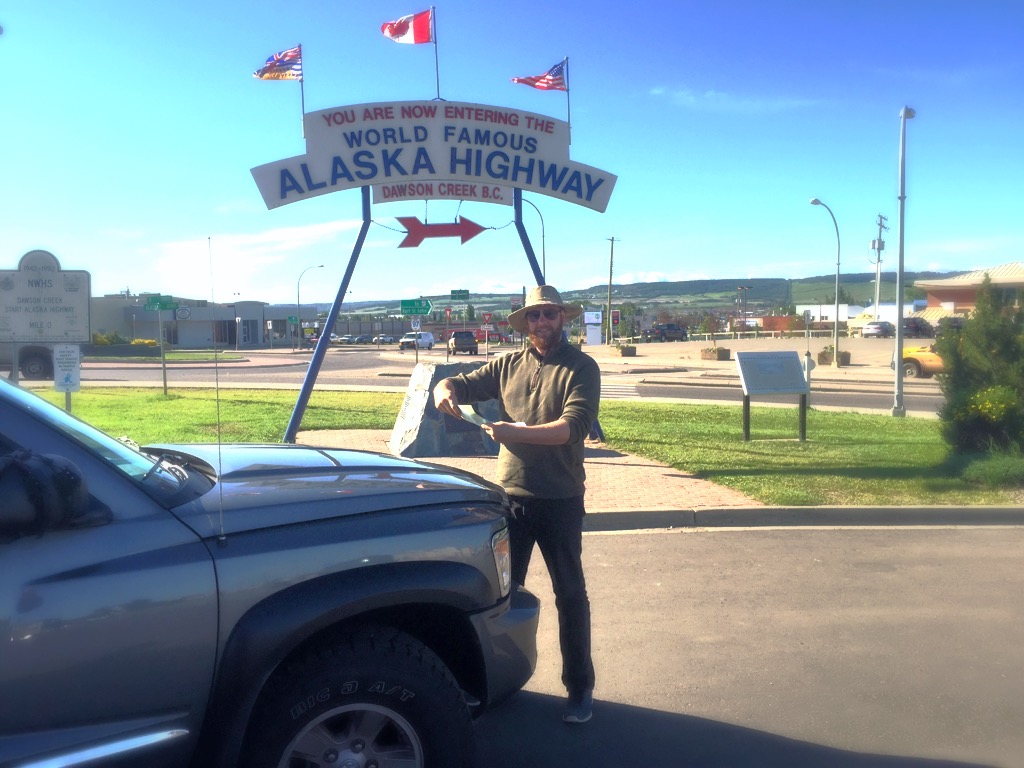 The Alaska Highway – Dawson Creek