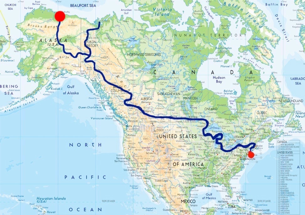 Almost at the Arctic Ocean (videos)
